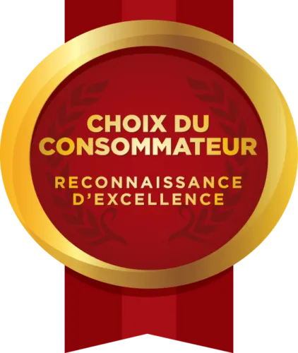 Choix du Consommateur - Reconnaissance d'Excellence 2023-2026